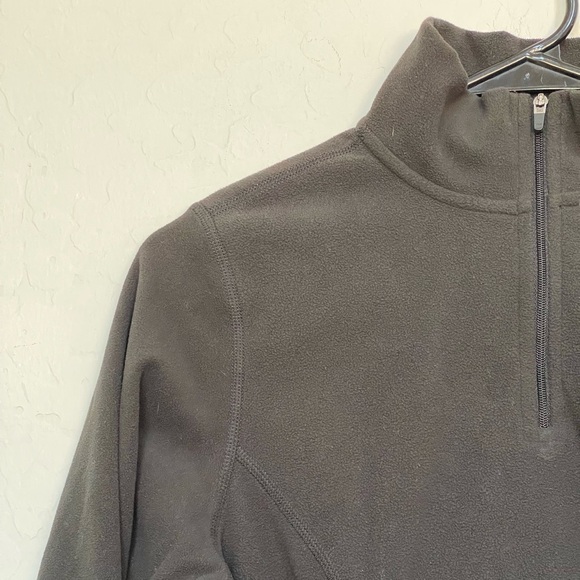The North Face black fleece half zip size small - Picture 4 of 6